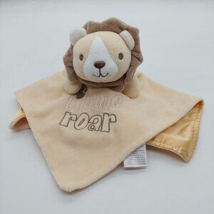Baby Starters Baby Lion Little Roar Lovey Security Blanket Plush Rattle Toy